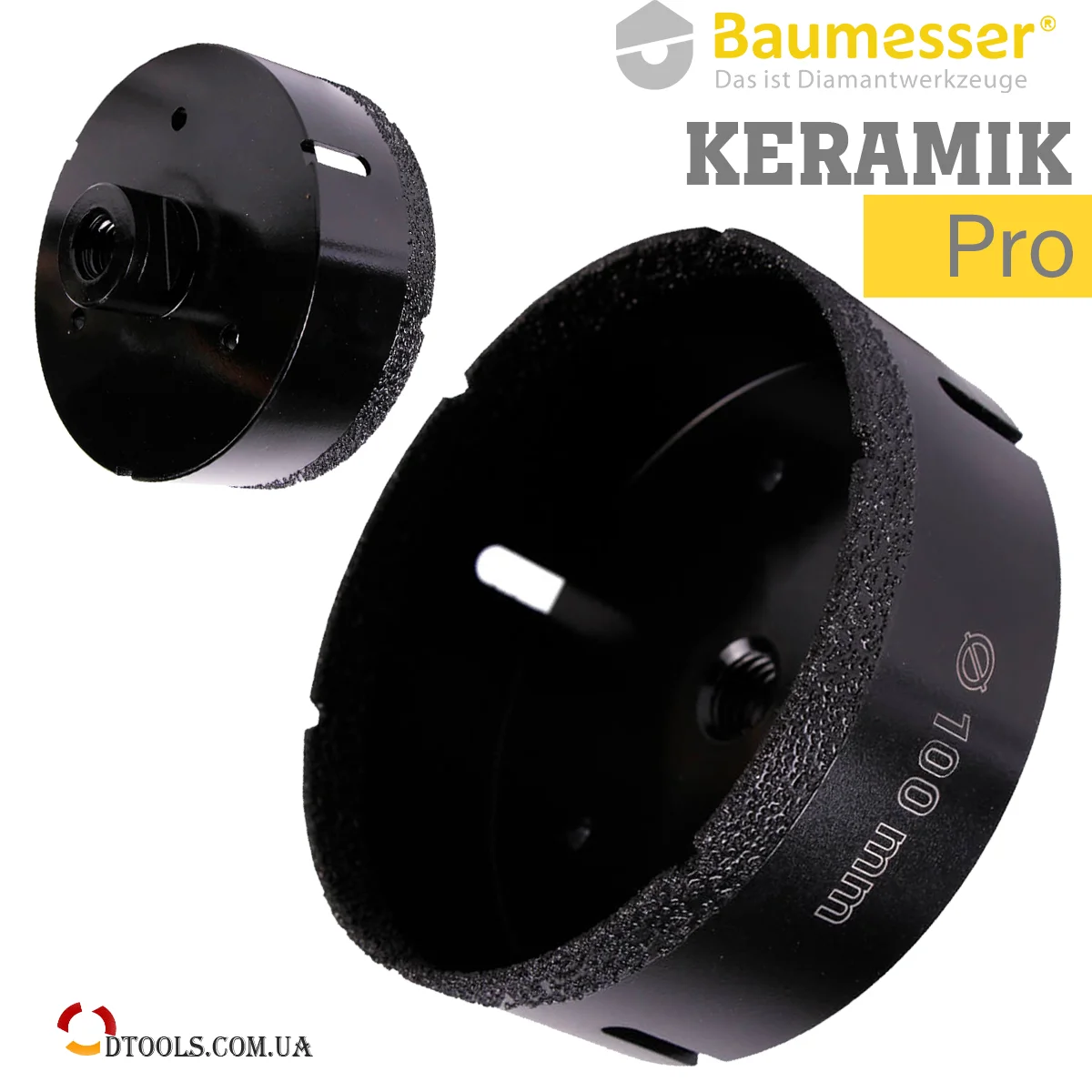 Коронка алмазная по керамике Baumesser 100 mm Keramik Pro