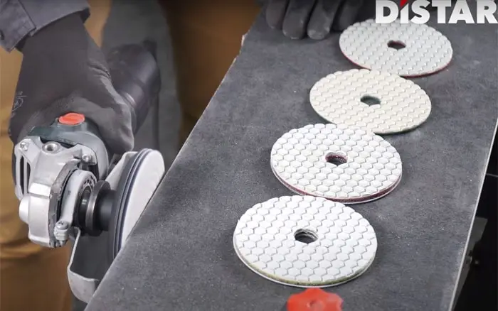 круги для шлифовки полировки керамики Distar Clean Pad 100 mm Полировальные круги Distar Clean Pad 100 mm