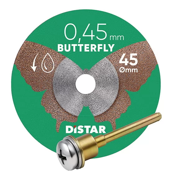 Алмазный диск Butterfly 45x0.45 для гравера