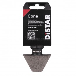 Алмазная конусная фреза Distar Cone 18-55мм/M14