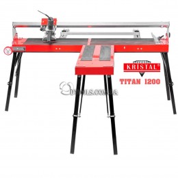 Электрический плиткорез KRISTAL Titan 1200 с УШМ