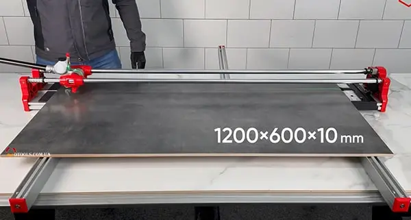 Длина реза плиткореза 1250 мм Tracer Mechanic